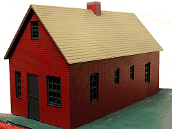 Mom's House, a new product from Colorado Model Structures. Click for bigger photo.