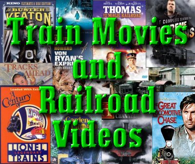 Movies featuring trains; movies about trains.